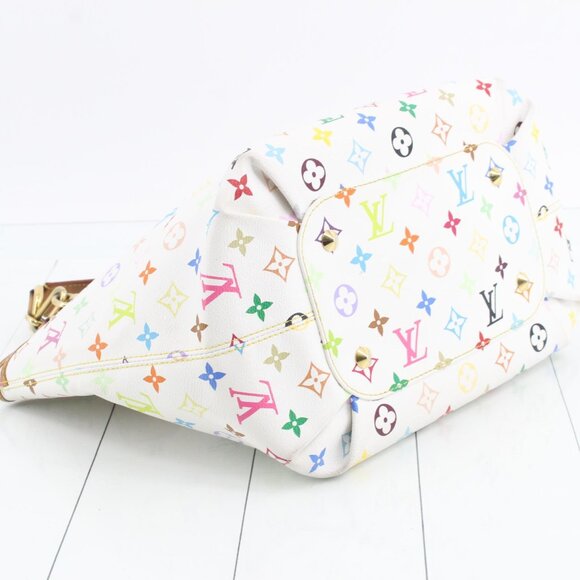 ＬＯＵＩＳ　ＶＵＩＴＴＯＮ Annie MM blanc multicolor Murakami - Picture 5 of 9